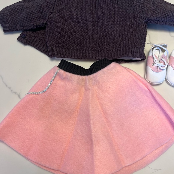 Doll Clothes Dress for 18” doll like American Girl 50s Poodle Skirt Set - Picture 5 of 5